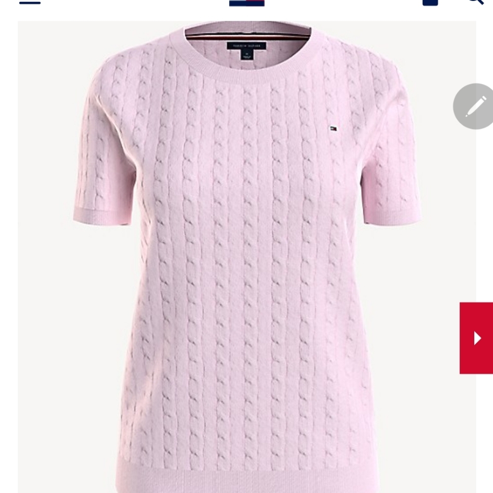 Tommy Hilfiger Topp pink XL New